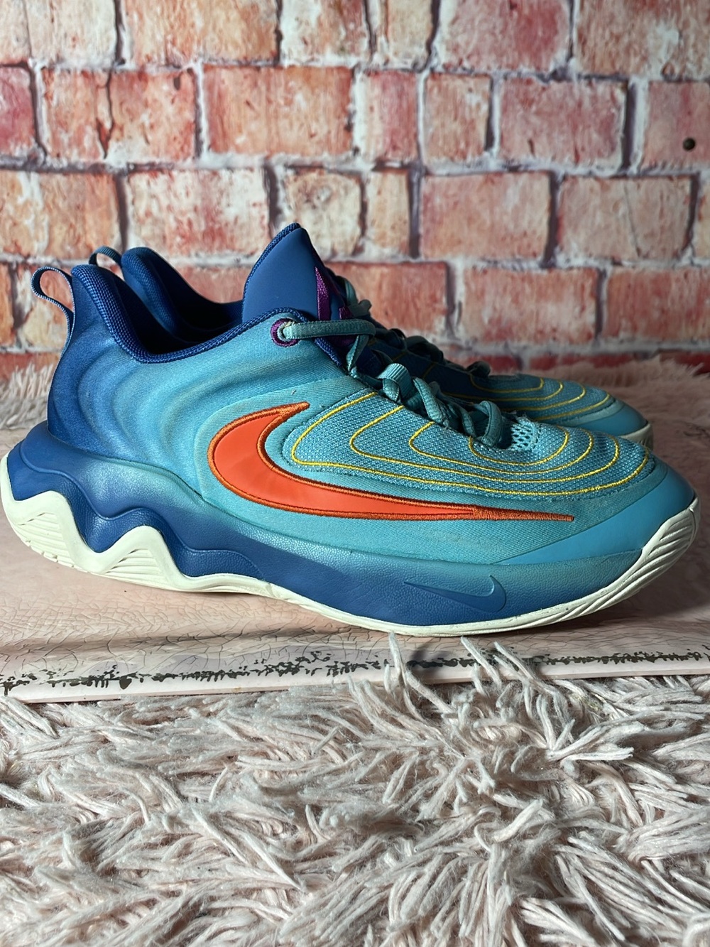 Nike Giannis Immortality Teal Blue Sneakers